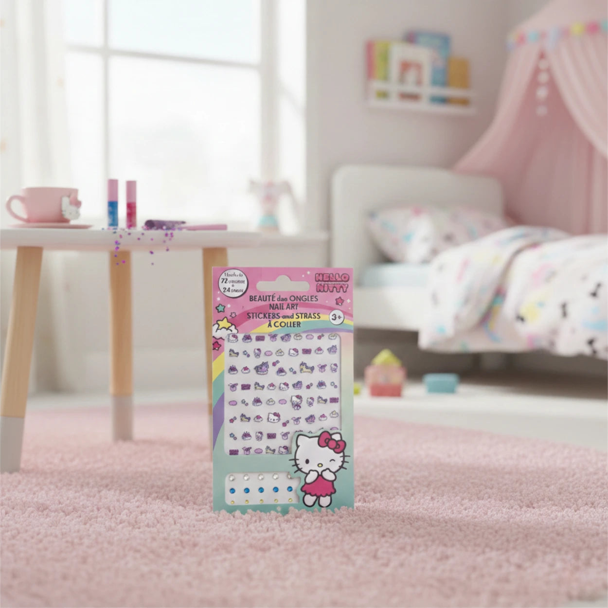 Hello Kitty Nagelsticker für Kinder