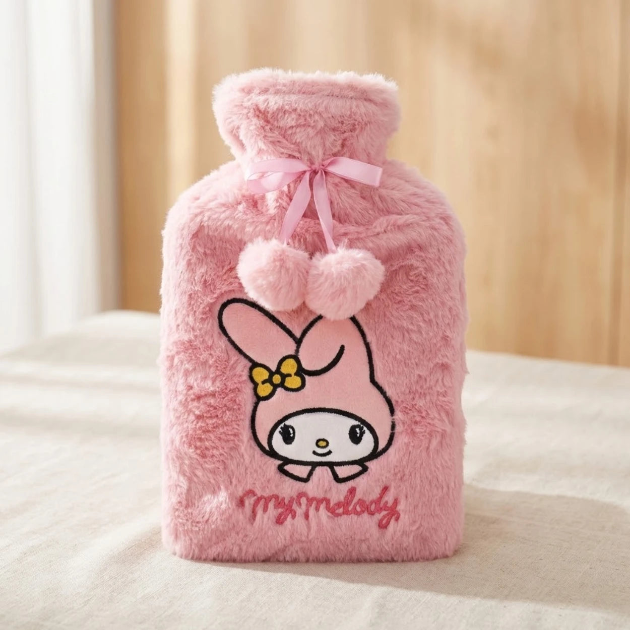 My Melody Wärmeflasche mit Kuschelbezug