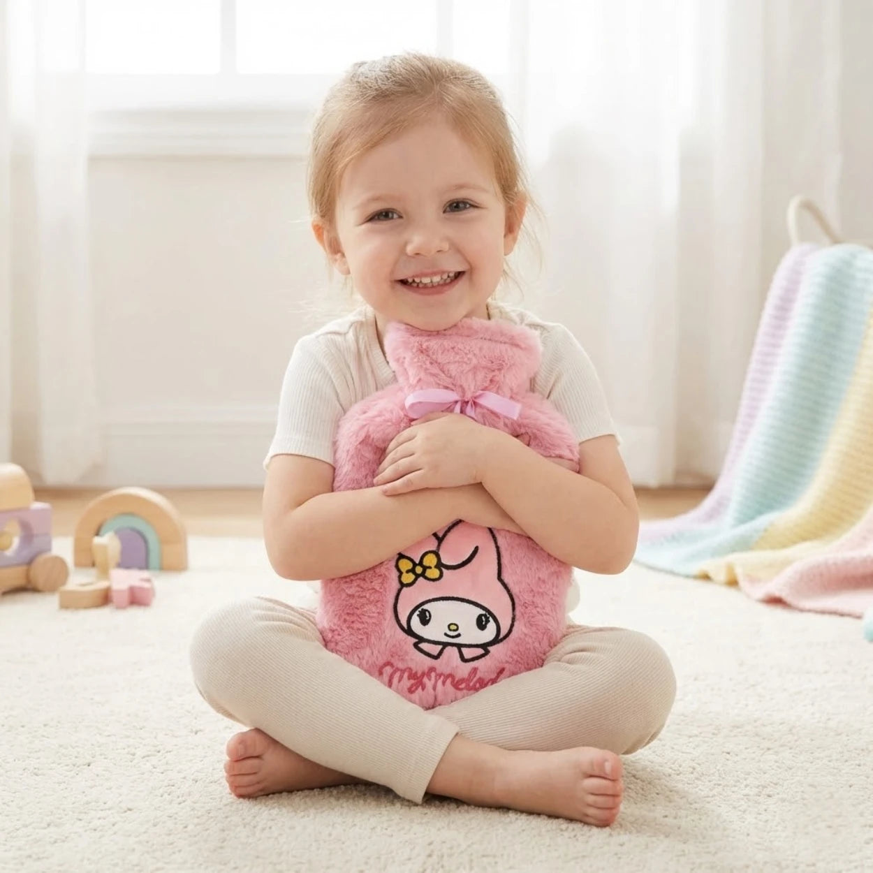 My Melody Wärmeflasche mit Kuschelbezug