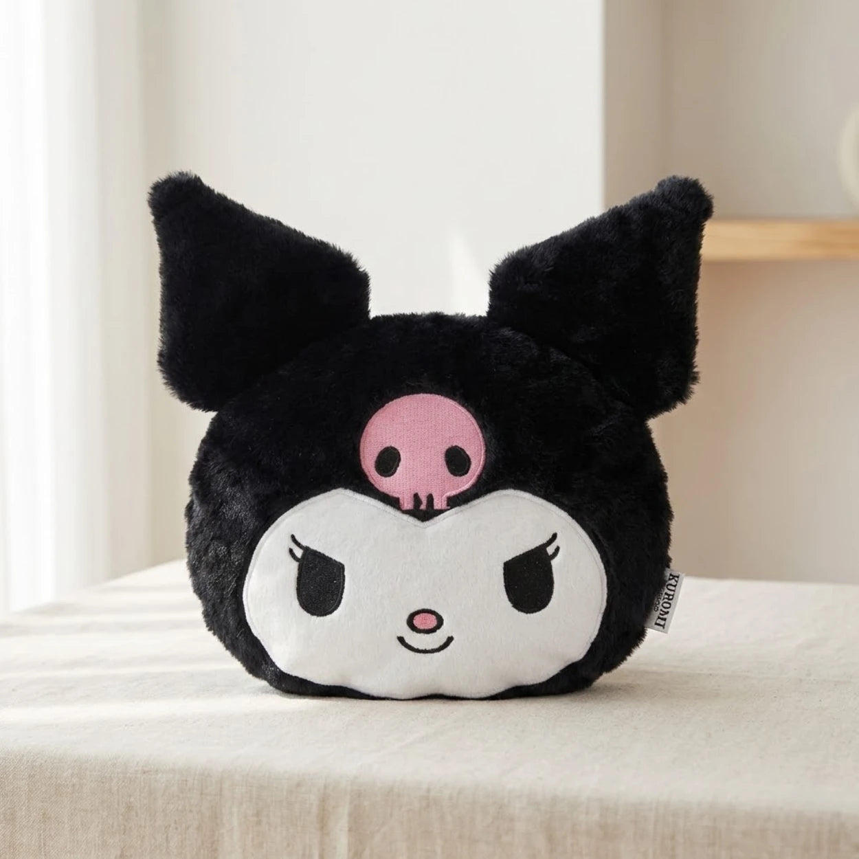 Kuromi Wärmflasche mit Plüschbezug