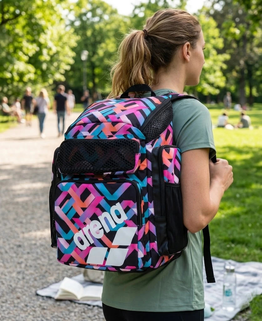 arena One Go Backpack Allover 45L Trainingsrucksack